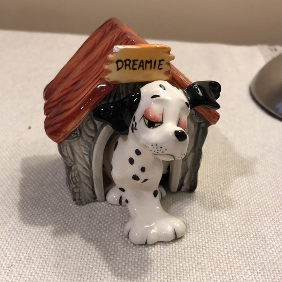 Dreamy Dalmatian Dog & Dog House S&P Shakers Antique/ Vintage- RARE - Picture 14 of 16